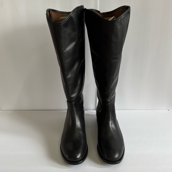 Frye Mellisa Button 2‎ Leather Equestrian Southwester Style Boots Size 8.5 - NEW - Picture 4 of 16
